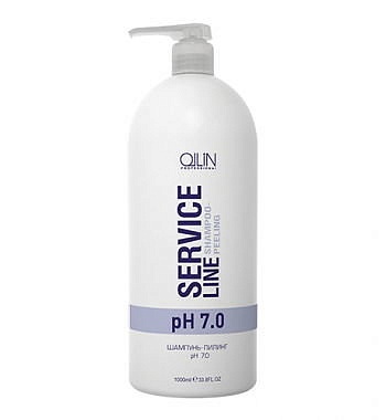 OLLIN SERVICE LINE Шампунь-пилинг рН 7.0 1000мл/ Shampoo-peeling pH 7.0